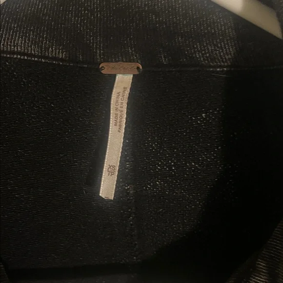 Free people - Women's Black Distressed Jacket - Picture 2 of 8